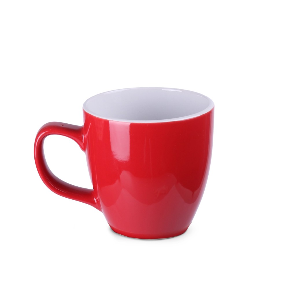 Becher Americano Small Duo 250ml rot/weiß