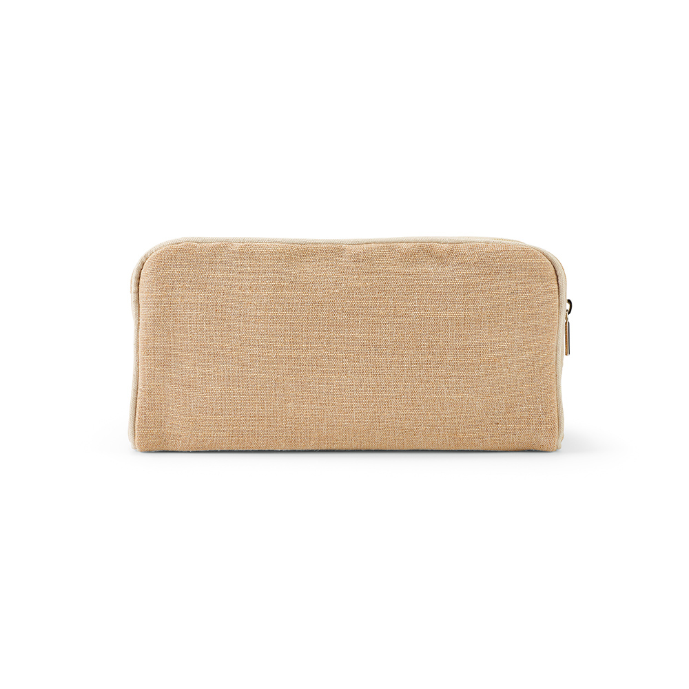 Rio Kulturtasche aus 260gsm Jute mit Reißverschluss - Natur
