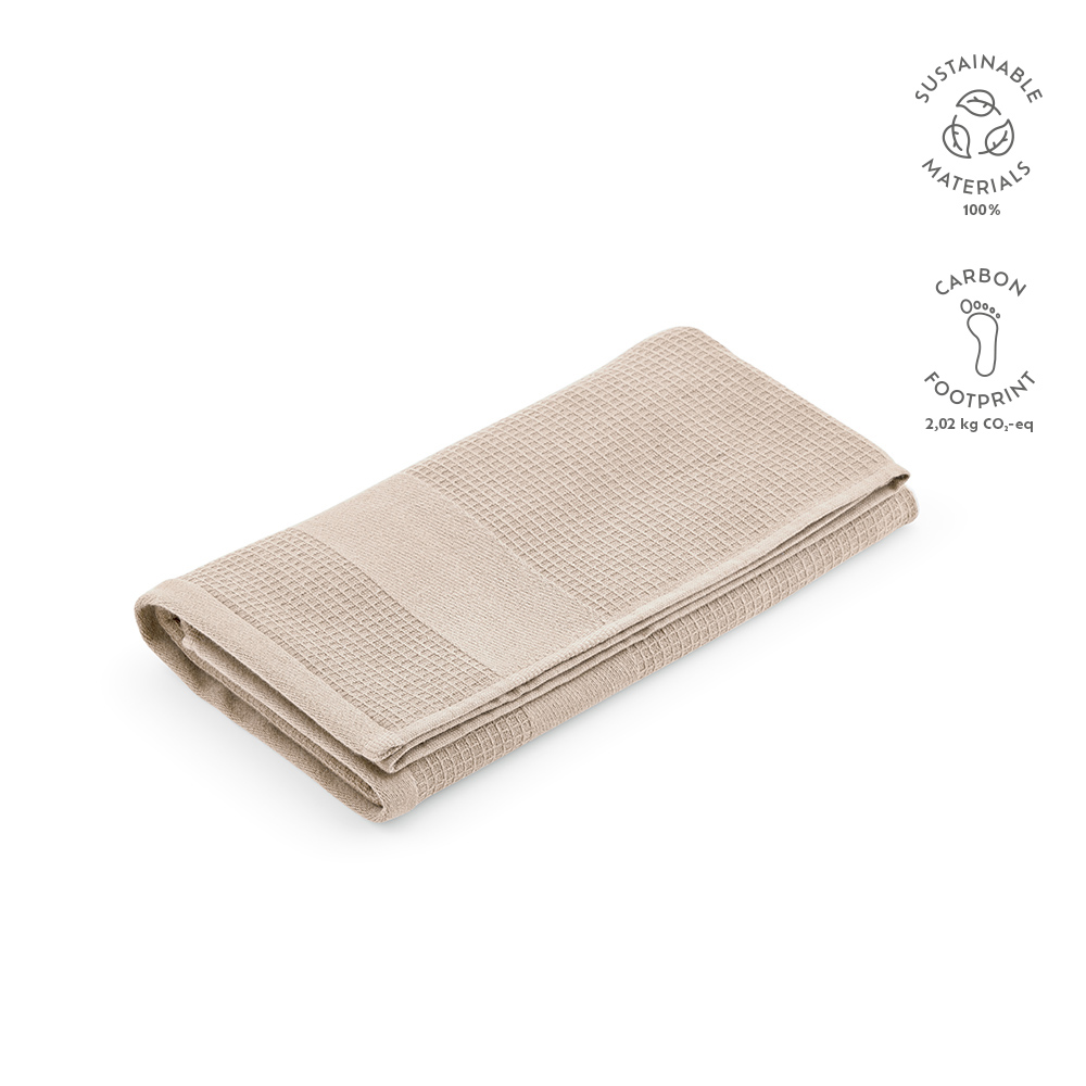 Botticelli M Handtuch recy.Baumwolle 500 g/m². Hergestellt in Portugal - beige