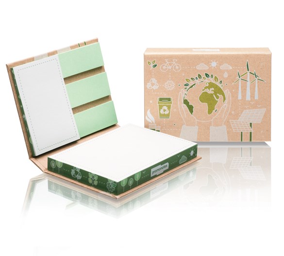 Eco Combi Set mit Haftnotizen - Hardcover