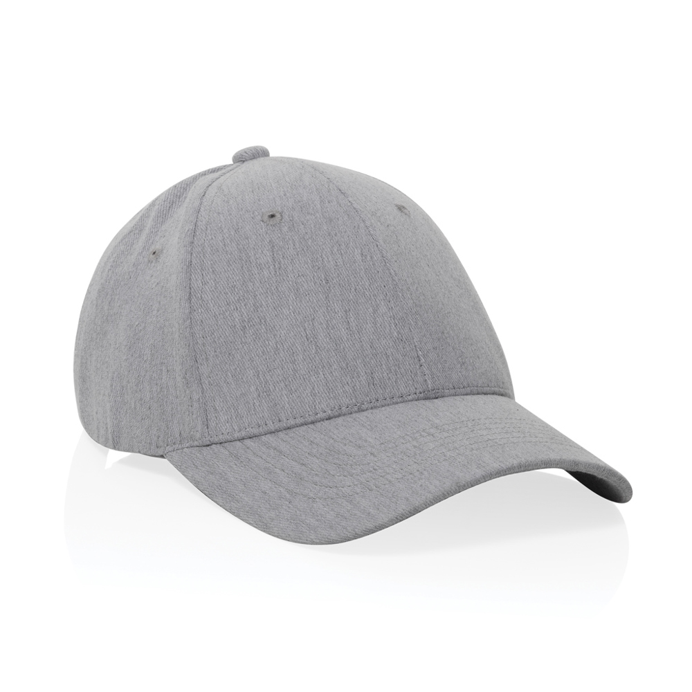 Milo AWARE™ 6-Panel-Heather-Kappe - grau (± PMS Grey)
