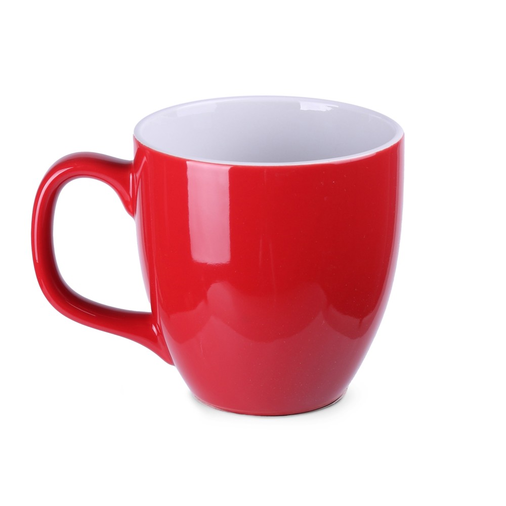 Becher Americano Duo 420ml rot/weiß