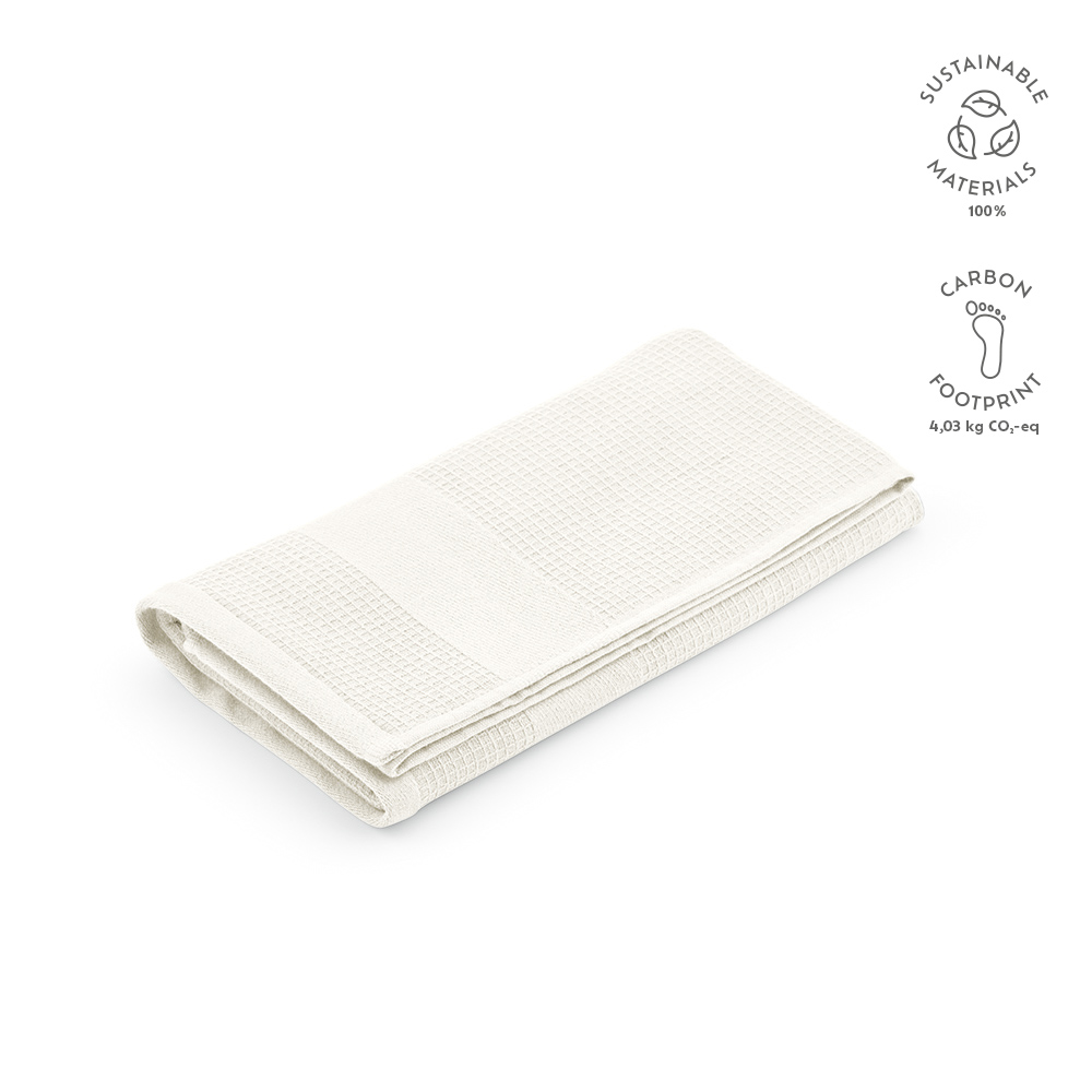 Botticelli L Badetuch recy.Baumwolle 500 g/m². Hergestellt in Portugal - weiß