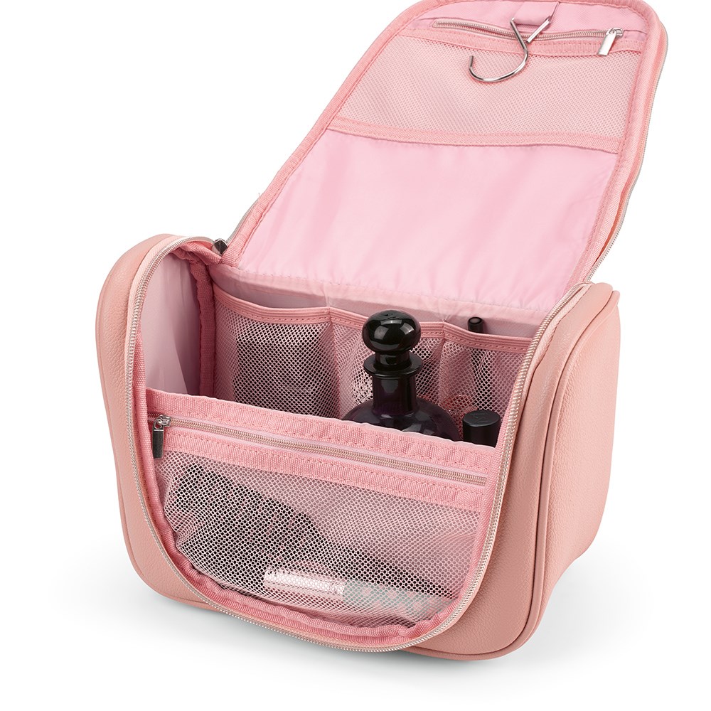Shanghai 5L Hängekulturtasche, rPU, mit Tragegriff und Haken - Rosa
