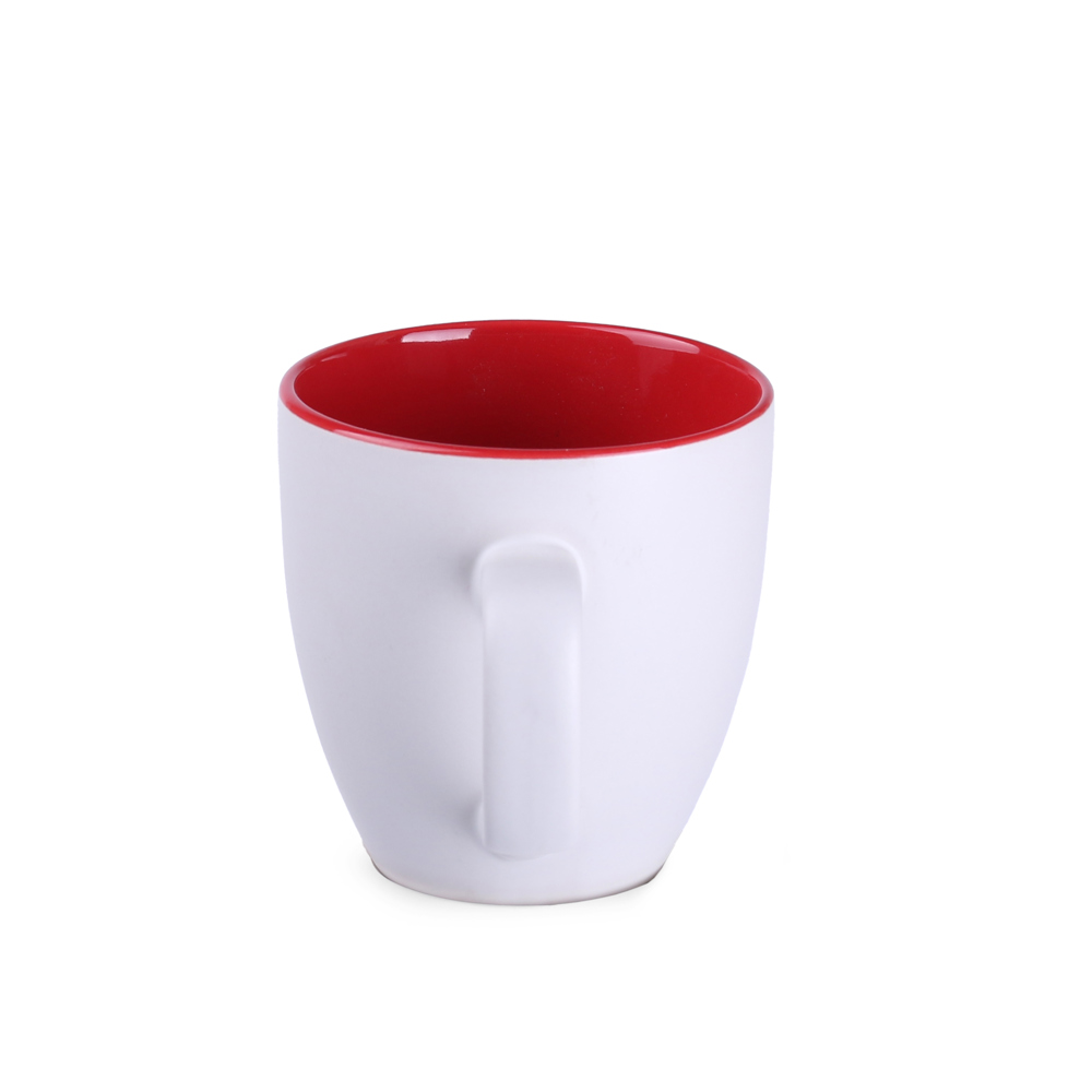 Becher Americano Small Pure 250ml weiß/rot