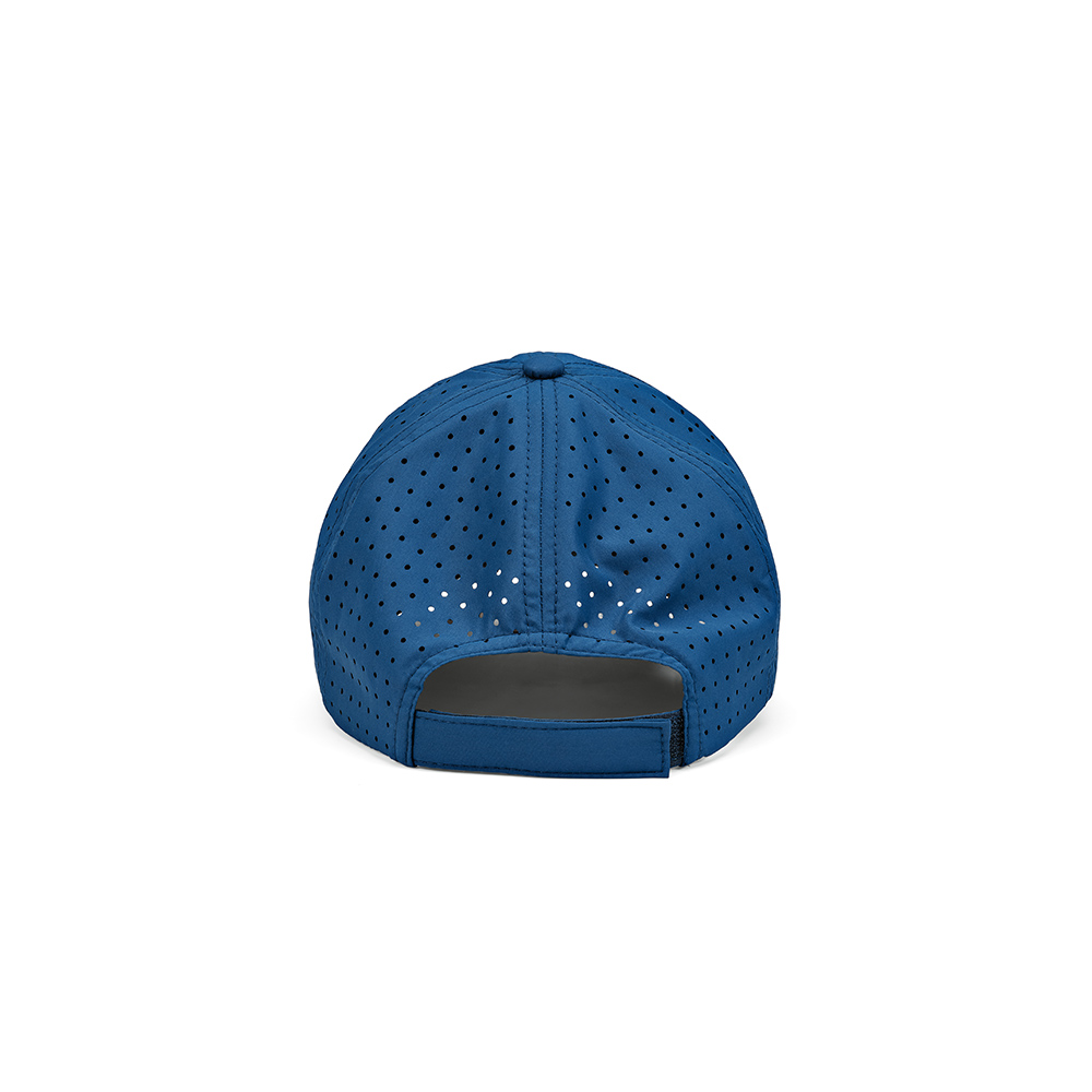 Armstrong Kappe aus rPET. 6-Panel und Klettverschluss - Blau