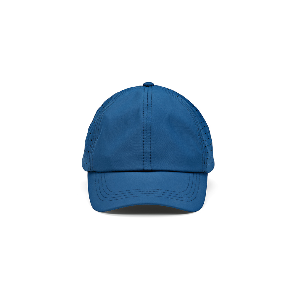Armstrong Kappe aus rPET. 6-Panel und Klettverschluss - Blau