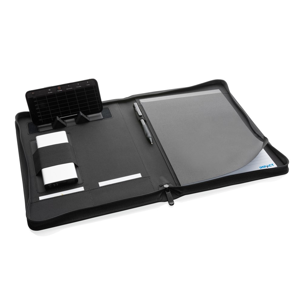 Impact Aware™ Deluxe 300D Tech Portfolio mit Reißverschluss