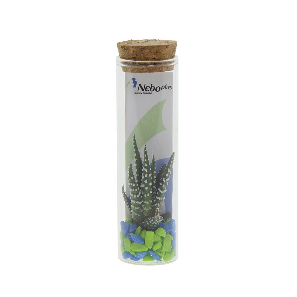 Tiny Treasurez® - Message in a bottle small, In Geschenkbox, Lila