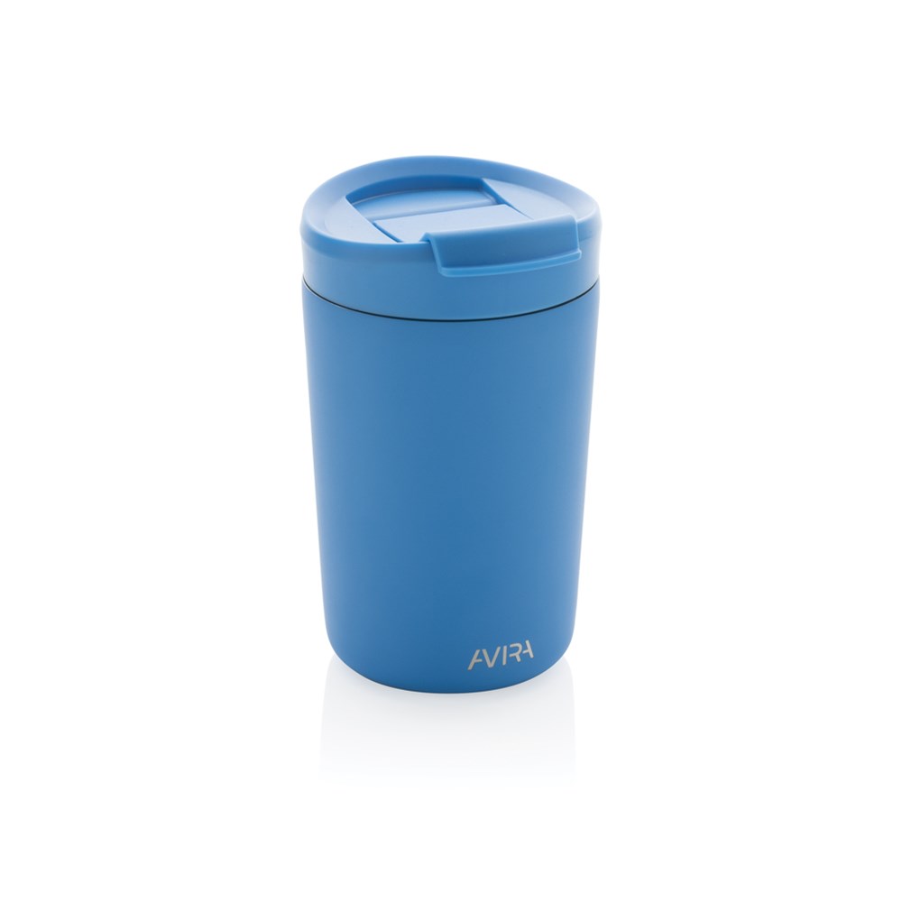 Avira Alya RCS recycelter Stainless-Steel Becher 300ml - blau (± PMS 660C)