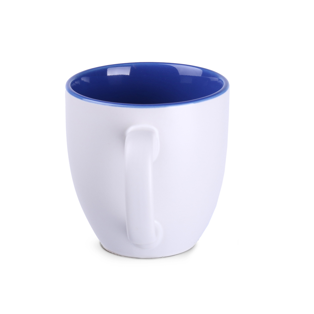 Becher Americano Pure 420ml weiß/reflex blue