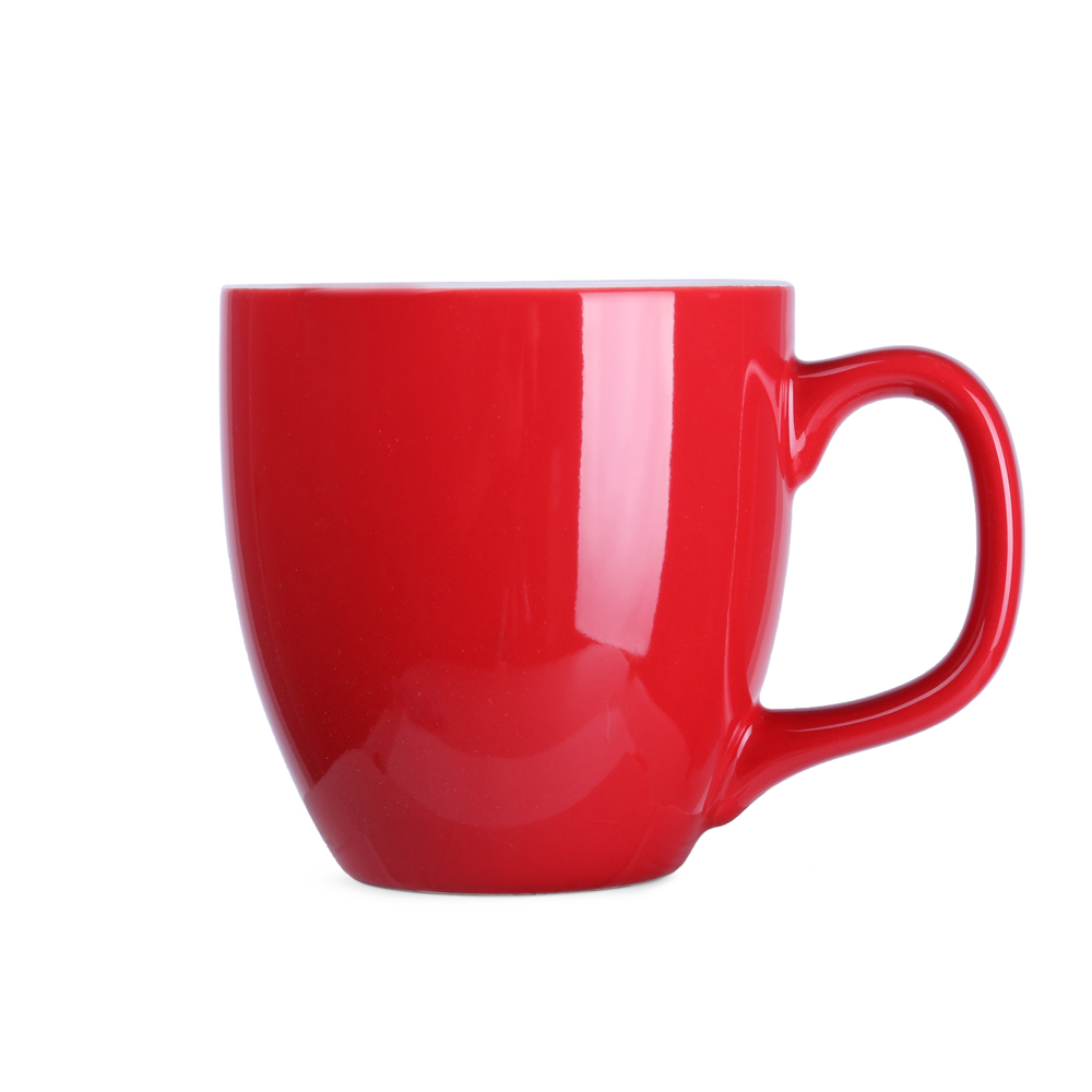 Becher Americano Duo 420ml rot/weiß