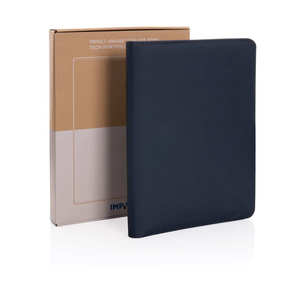 Impact Aware™ Deluxe 300D Tech Portfolio mit Reißverschluss