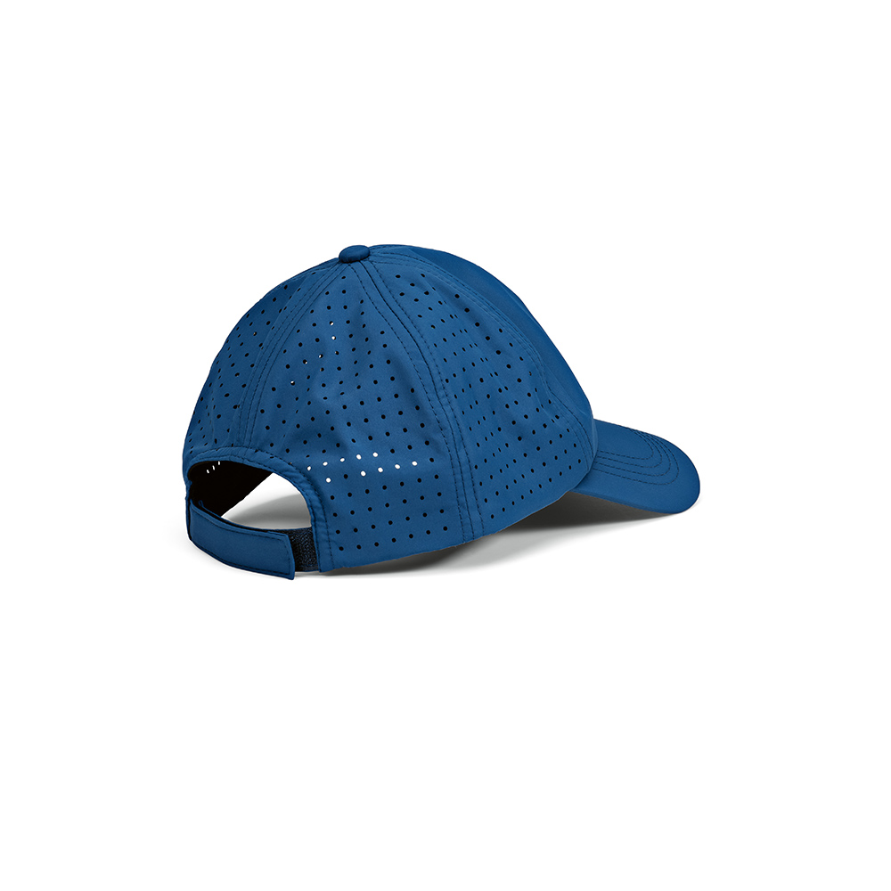 Armstrong Kappe aus rPET. 6-Panel und Klettverschluss - Blau