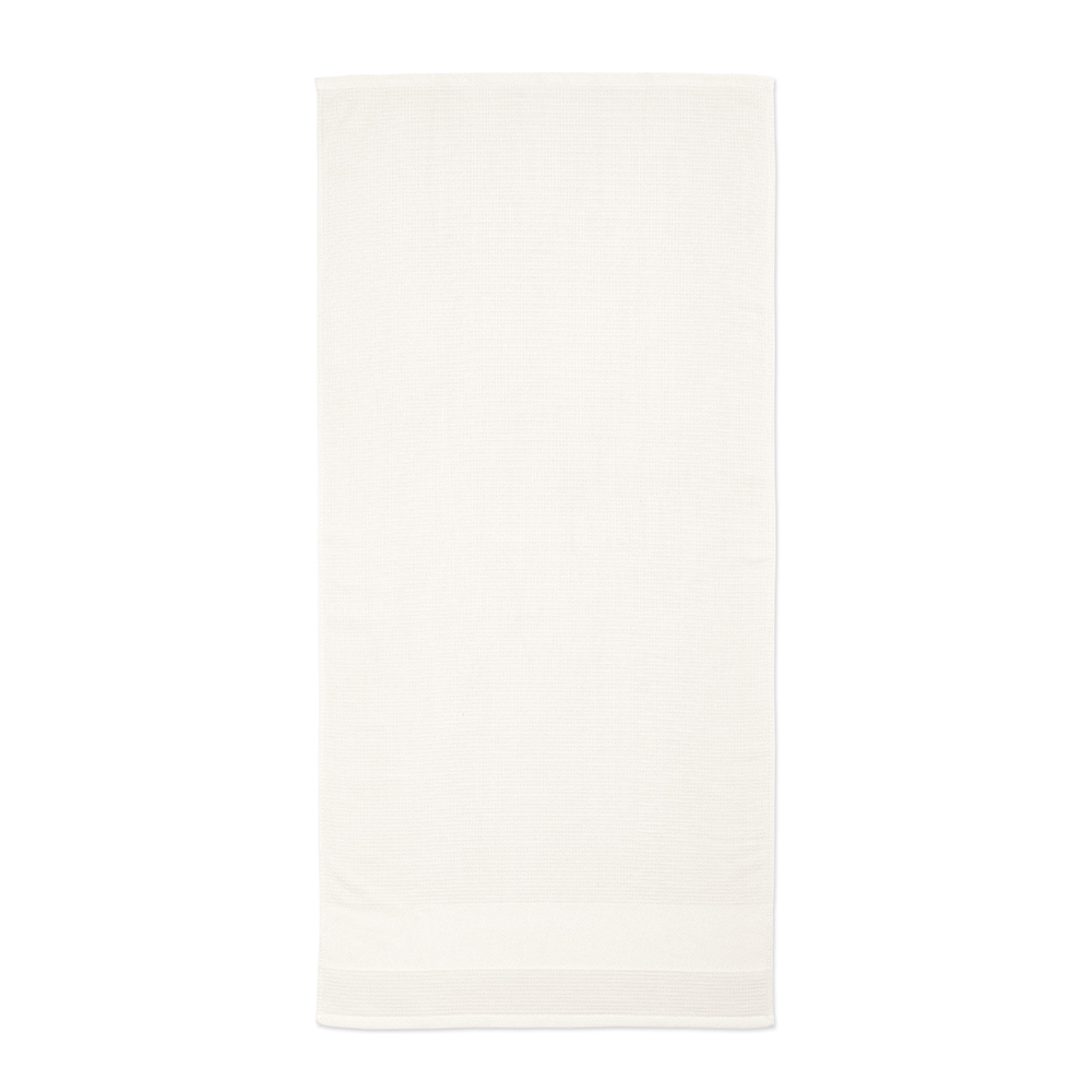 Botticelli L Badetuch recy.Baumwolle 500 g/m². Hergestellt in Portugal - Weiß