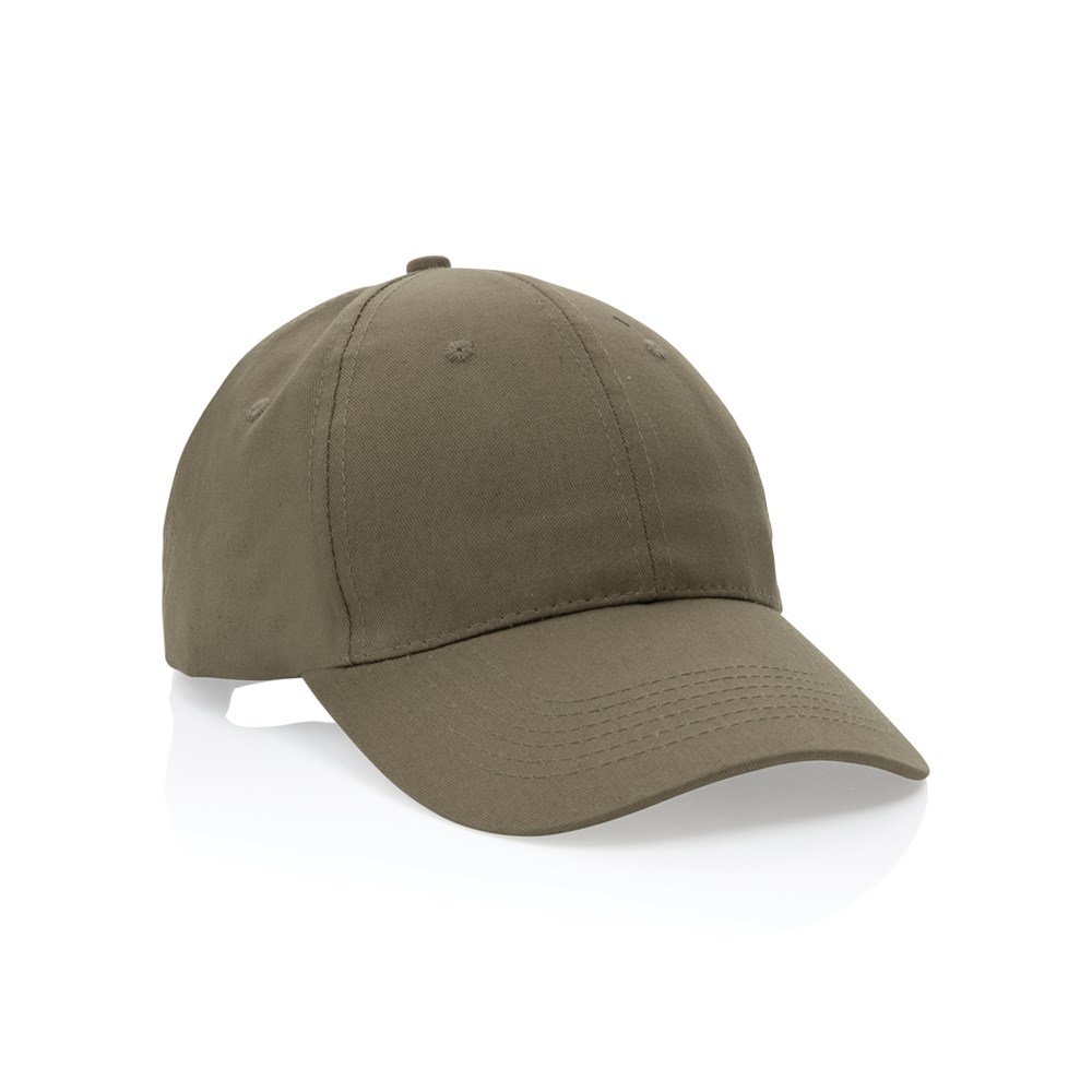 Impact 6 Panel Kappe aus 190gr rCotton mit AWARE™ Tracer - grün (± PMS Green C)