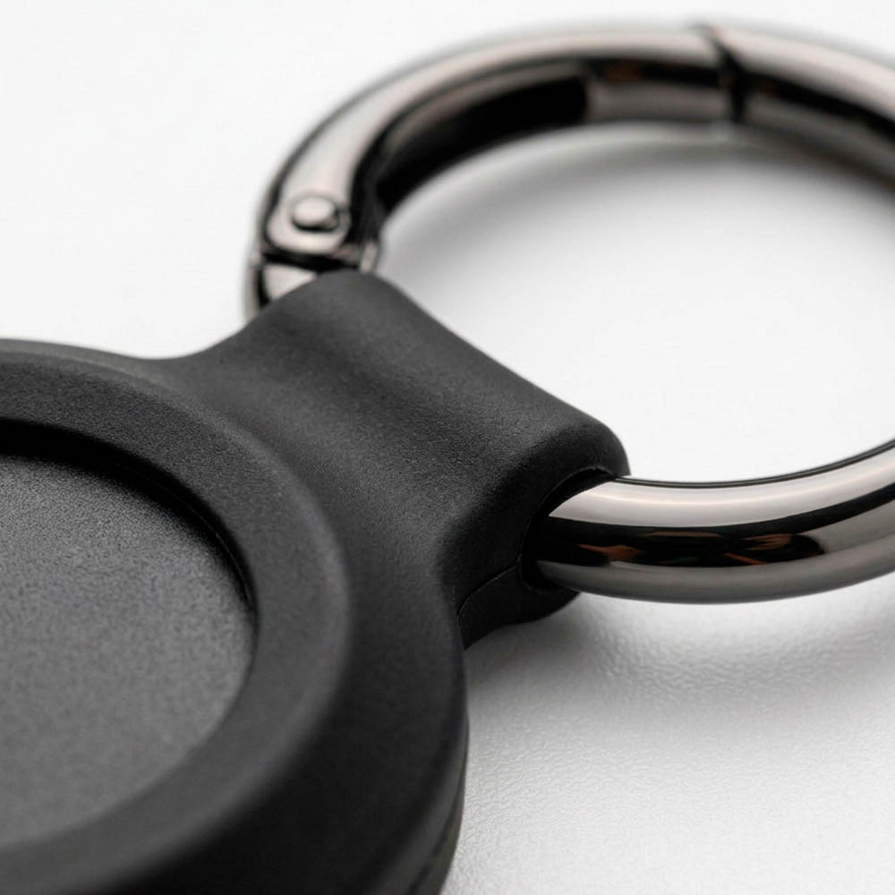 SeekTag Tracker aus rABS. Kompatibel mit Apple und Android - Schwarz