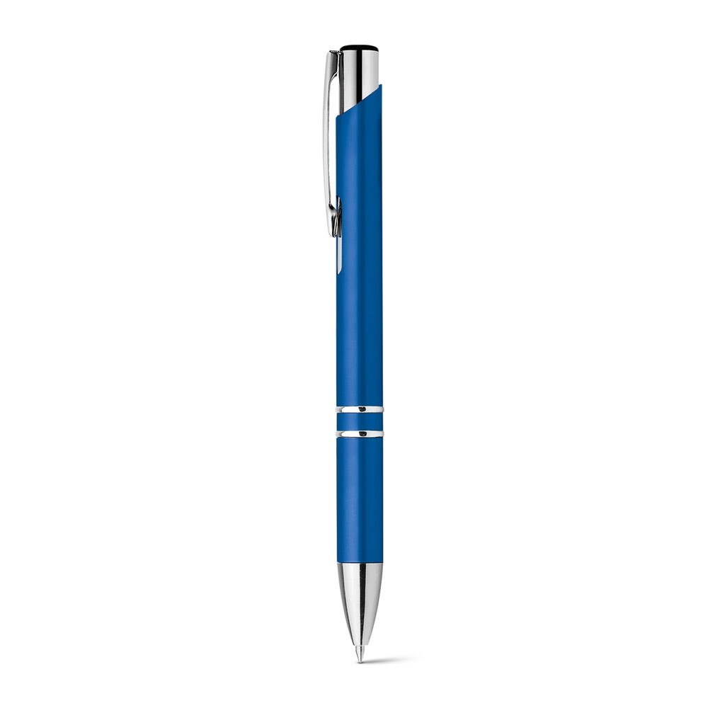 BETA PLASTIC. Kugelschreiber aus ABS mit Metallclip - blau