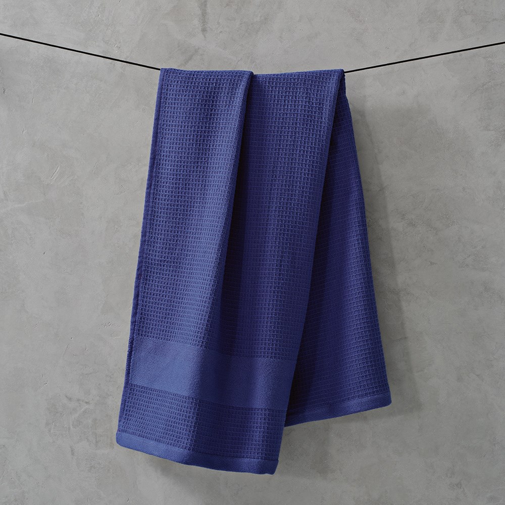 Botticelli M Handtuch recy.Baumwolle 500 g/m². Hergestellt in Portugal - Marineblau