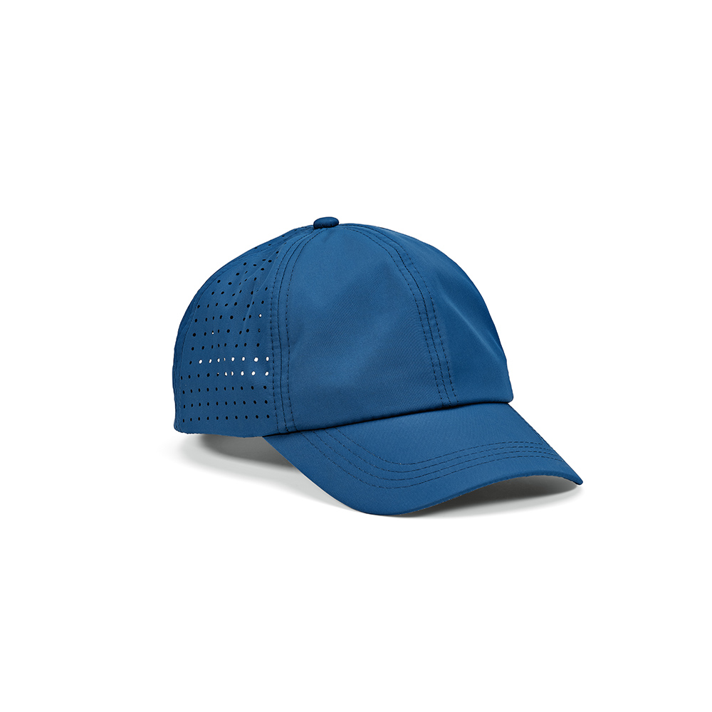 Armstrong Kappe aus rPET. 6-Panel und Klettverschluss - Blau